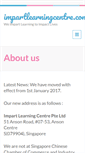 Mobile Screenshot of impartlearningcentre.com